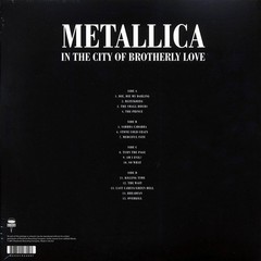 Metallica Live In The City Of Brotherly Love 1998 Limited Edition 2LP Red Vinyl