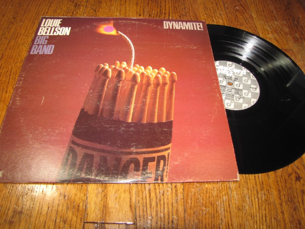 LOUIE BELLSON – DYNAMITE – CONCORD JAZZ RECORDS LP