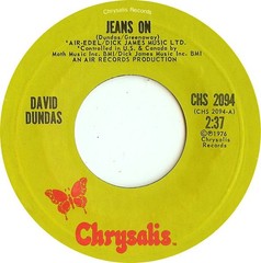 David Dundas – Jeans On (7″) (Very Good (VG)) – 4249314561
