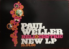 Paul Weller / Heliocentric 2000 UK Original LP Poster Island Records ILPS 8093