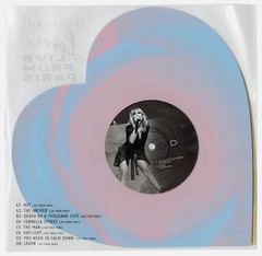 Taylor Swift Lover Live From Paris Heart Shaped 2025 Vinyl RARE NEW Pink & Blue