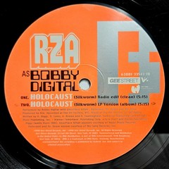 1998 – RZA AS BOBBY DIGITAL – B.O.B.B.Y. / HOLOCAUST – OG PRESS – WU-TANG CLAN