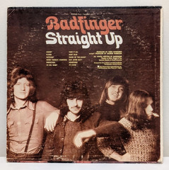 Badfinger STRAIGHT UP LP 1971 Apple Jacksonville Pressing