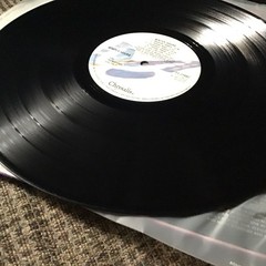 WINTER HOURS 1989 SELF-TITLED PROMO LP CHRYSALIS PRINT VINTAGE VINYL