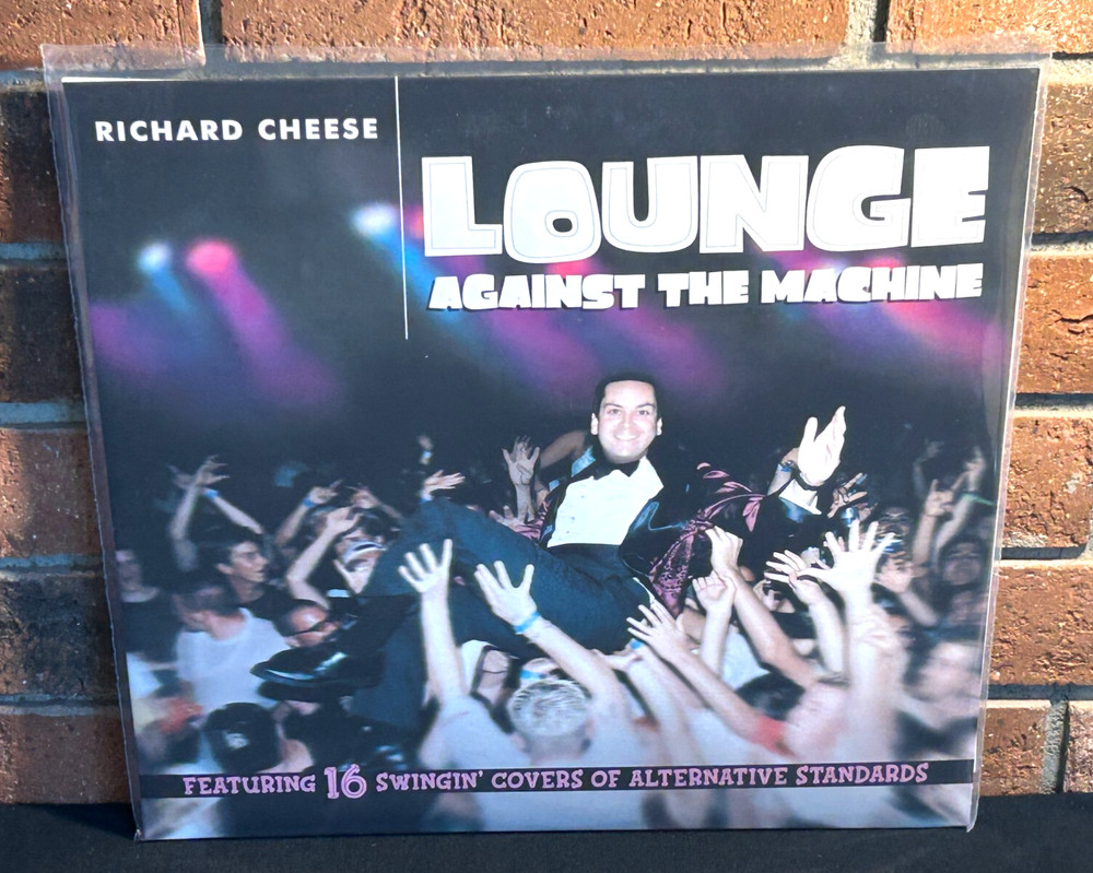 RICHARD CHEESE – Lounge Against The Machine Ltd 1st Press OPAQUE PURPLE VINYL LP