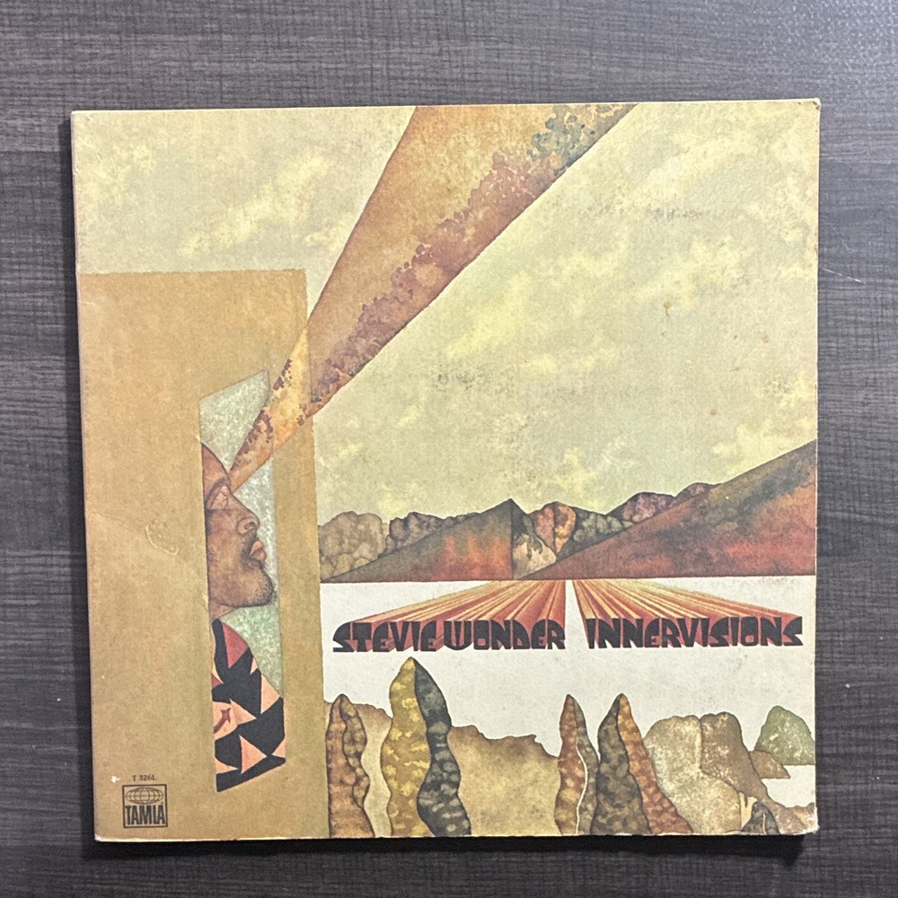 Stevie Wonder Innervisions Tamla T 326L 12″ Vinyl LP Gatefold Original Cover
