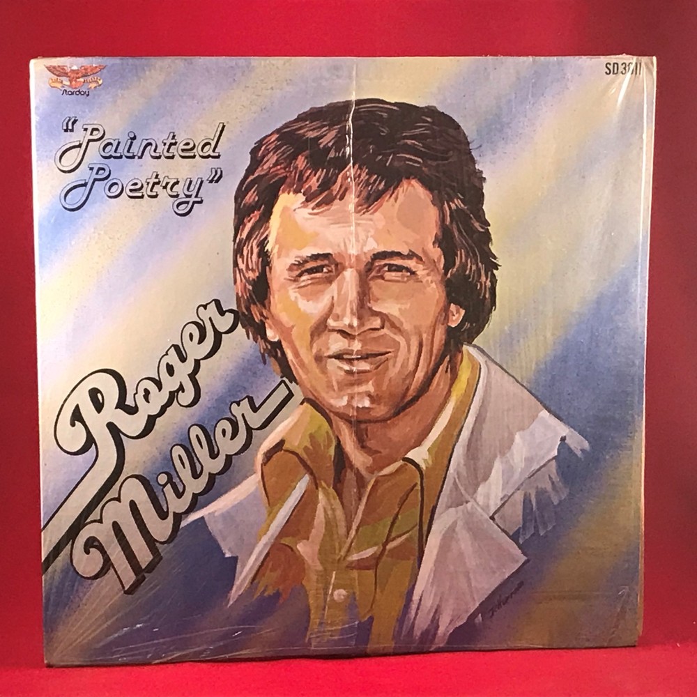 ROGER MILLER Painted Poetry – 1978 USA Vinyl LP Who Shot Sam record My Pillow