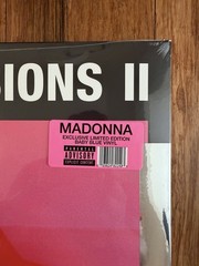 MADONNA CONFESSIONS II LIMITED EDITION BABY BLUE VINYL/TIKTOK (NEW/SEALED)
