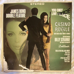 Lot Of 2 BILLY STRANGE 12 String Guitar 007 JAMES BOND DOUBLE FEATURE Film Theme