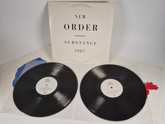 New Order Substance 1987 2x LP Original Press Qwest 1-25621 Dance House Rave