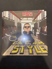 Psy – Gangnam Style Blue Coloured Vinyl 7″ Record Single – NEW Seal