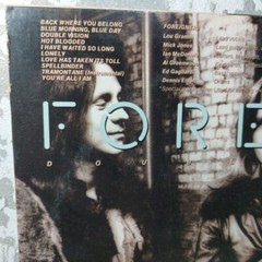 FOREIGNER 1978 LP “DOUBLE VISION” ON CLASSIC ROCK POP VINTAGE VINYL! HOT BLOODED