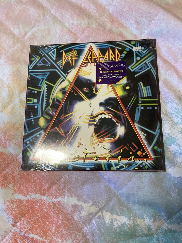 DEF LEPPARD HYSTERIA 1987 1ST PRESSING SEALED SEALED SEALED NEVER PLAYED SEE
