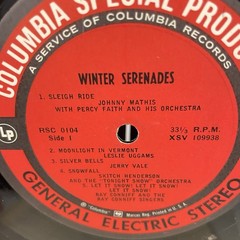 Winter Serenades Record Various Artists Limited Edition Columbia Special Records