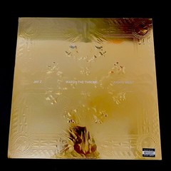 Jay Z Kanye West Watch The Throne 2LP Vinyl New Sealed Picture Disc Gold Album