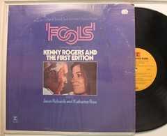 Kenny Rogers & First Edition Lp Fools Soundtrack On Reprise – Vg++ / Vg++ Shrink