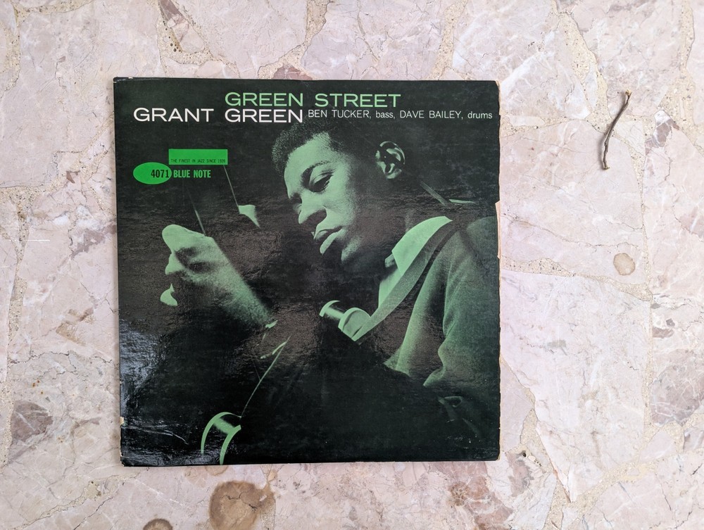 GRANT GREEN Green Street BLUE NOTE LP mono NY VG