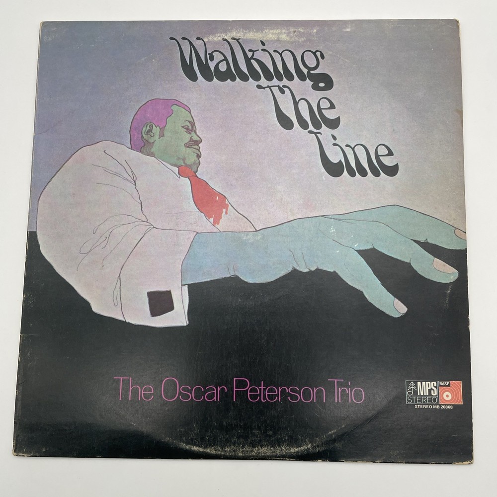 Oscar Peterson Trio “Walking The Line” 1973 Vinyl LP Excellent (EX)
