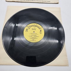 Vintage Walt Disney LP Record Pinocchio 33 RPM Vinyl 1959 Soundtrack Disneyland
