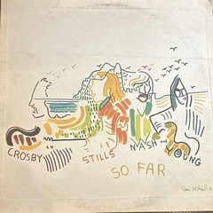 Crosby, Stills, Nash & Young So Far 12″ Black Vinyl LP Stereo Atlantic SD 19119