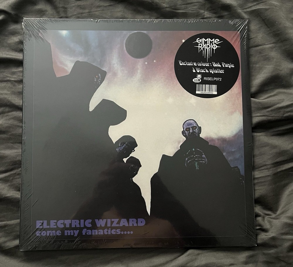 Electric Wizard LP Come My Fanatics Red,purple,black Splatter Vinyl SEALED Sleep
