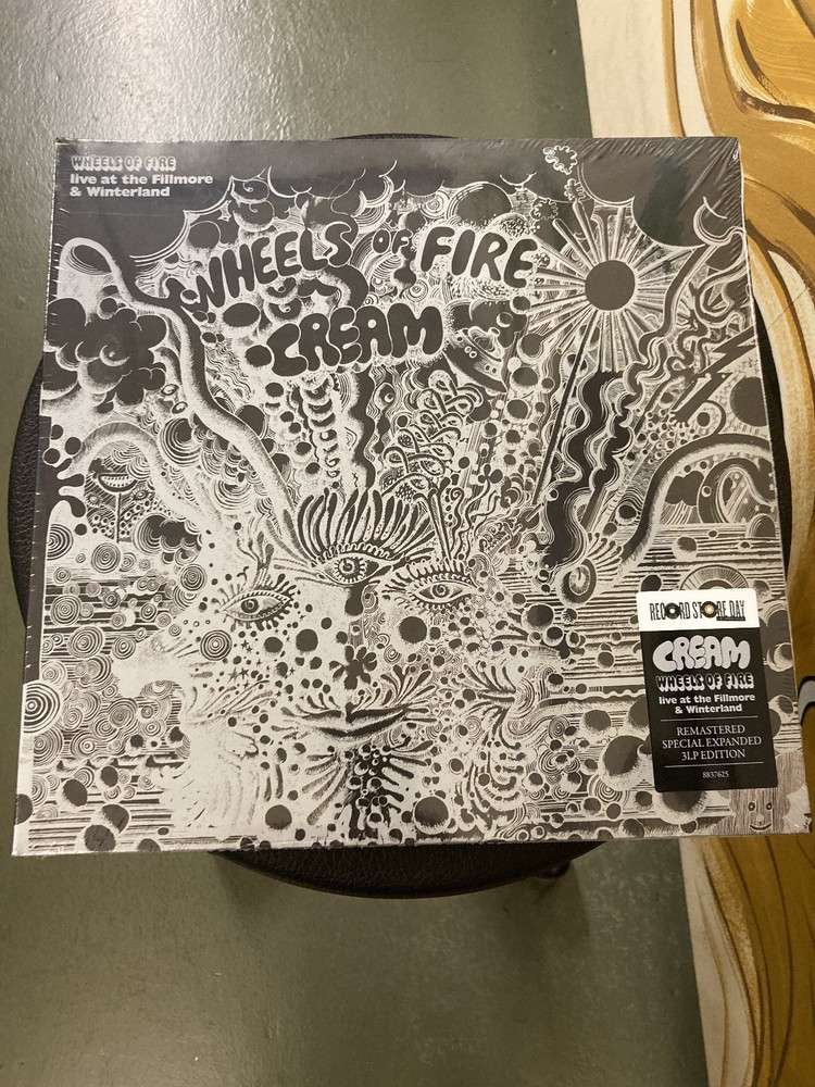 New “Wheels on Fire: LIVE AT THE FILLMORE & WINTERLAND” 3-LP Set CREAM RSD 2026