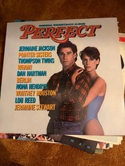 Perfect Original Movie Soundtrack Vinyl Record 1985 Artista Wham Pointer Sisters