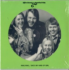ABBA Bjorn & Benny Agnetha & Frida Ring Ring 7″ Picture Disc New Czech