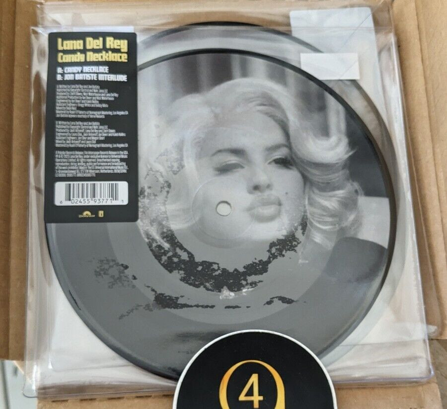 Lana Del Rey Candy Necklace 7″ Picture Disc Vinyl LP Limited Edition Exclusive