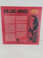 Killing Spree Horror Motion Picture Soundtrack Terror Vision Red Vinyl LP MINT