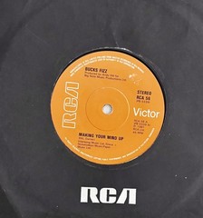 EUROVISION UNITED KINGDOM 1981 BUCKS FIZZ Making Your Mind Up – 7” single