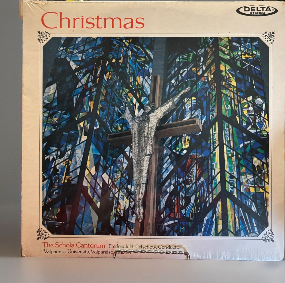Very Rare NEW SEALED Schola Cantorum Christmas Vinyl LP Record 1978 Valparaiso U