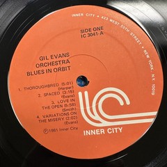 Blues In Orbit Album Vinyl Record Gil Evans And His Orchestra