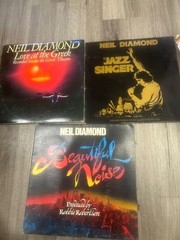 Neil Diamond vinyl LP’s lot of 3 jazz singer beautiful noise very good