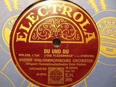 1928 Erich Kleiber Vienna Philharmonic STRAUSS FLEDERMAUS Du und Du ELECTROLA