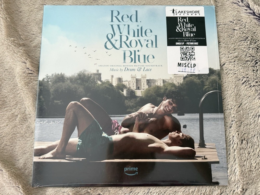 Drum & Lace Red, White & Royal Blue Netflix Soundtrack Picture Vinyl Lp New Seal