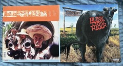 Blink-182 Dude Ranch 2014 Hot Topic Clear/Yellow Brown Splatter Vinyl Record Lp