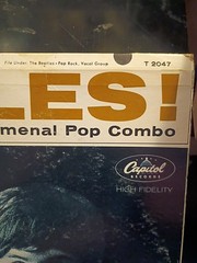 1960s Vintage Capitol Records MEET THE BEATLES! First Album Vinyl LP. T 2047. Z1