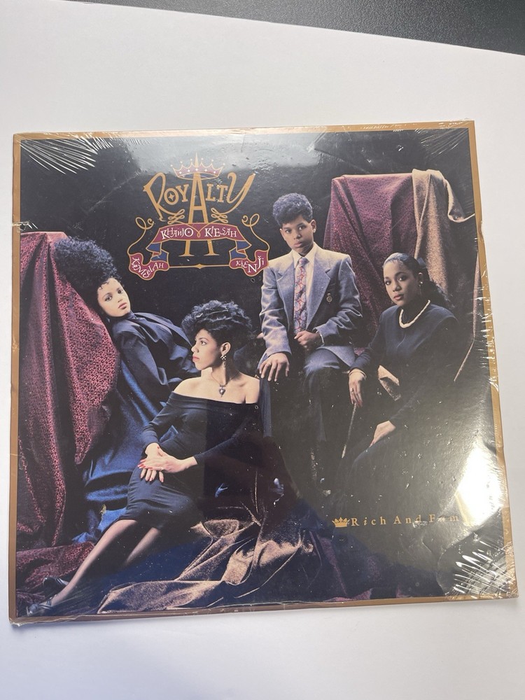 Royalty – Rich And Famous (Vinyl LP – 1987 – US – Original) SEALED