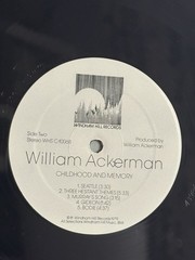 William Ackerman Childhood and Memory LP Windham Hill 1979 EX EX In Shrink Ultra