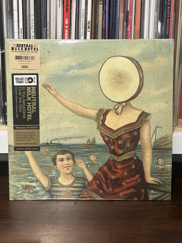 Neutral Milk Hotel In the Aeroplane Over the Sea Vinyl Rough Trade 50 /2000 NEW