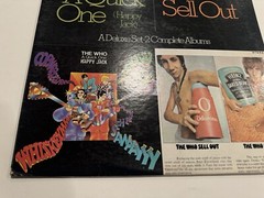 The Who A Quick One + Sell Out 2x Vinyl LP VG+/EX 1974 U.S. Pressing 2 Album Set