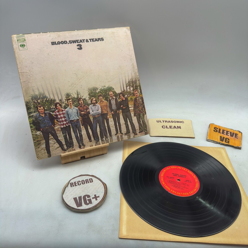 Blood, Sweat And Tears- Blood, Sweat & Tears 3 VG+/VG Ultrasonic Clean