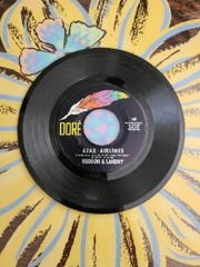 Hudson and Landry – Bruiser LaRue – Dore 45RPM 7” Single EXCELLENT(EX)
