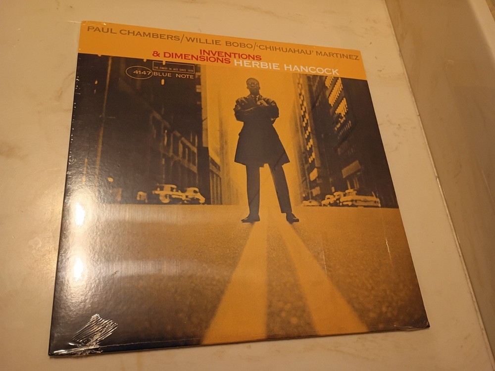 HERBIE HANCOCK INVENTIONS & DIMENSIONS LP 2009 BLUE NOTE 4147 USA JAZZ SEALED!