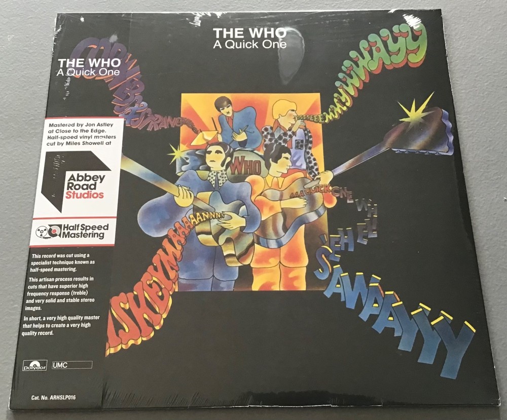 The Who – A Quick One (1966) LP – Half-Speed Mastering – Vinyl Reissue 2022