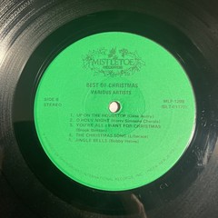 Various Artists ~ Best of Christmas ~ Mistletoe Records ~ MLP-1209 ~green Label