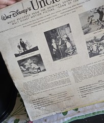 Walt Disney’s, “UNCLE REMUS”, Disneyland LP, Soundtrack, 33RPM, Z