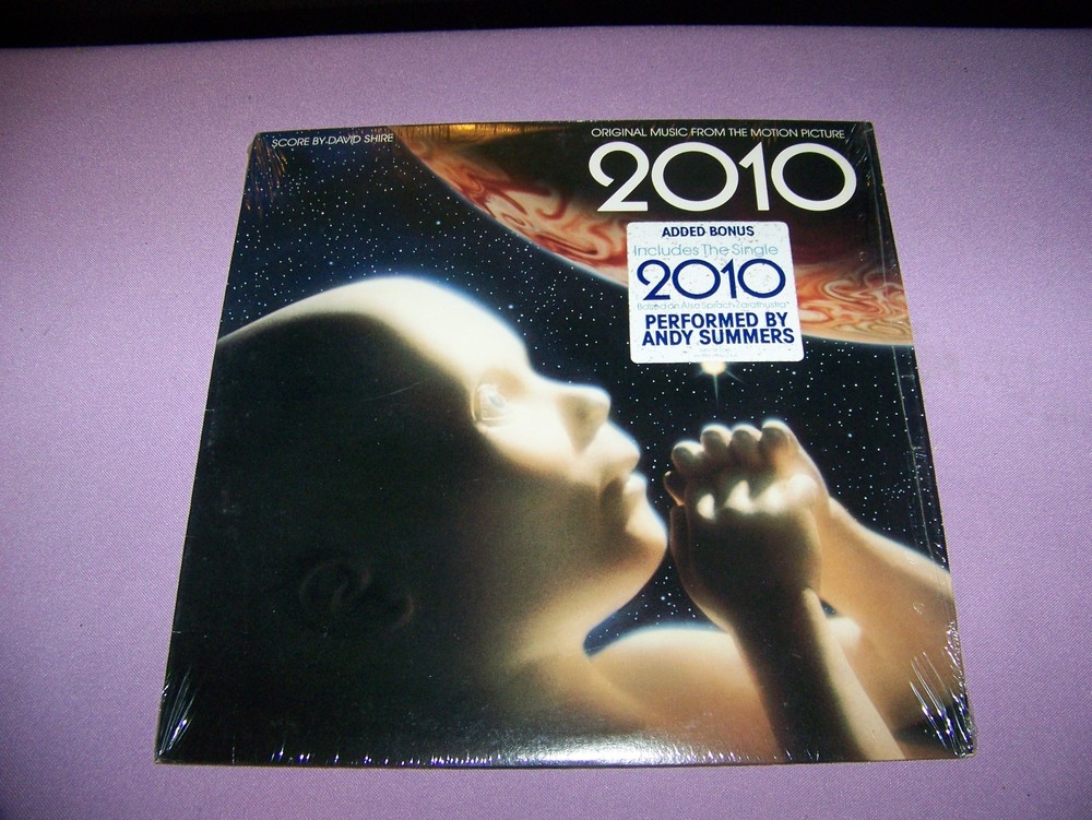 2010 Motion Picture soundtrack vinyl record LP SHRINK & HYPE STICKER