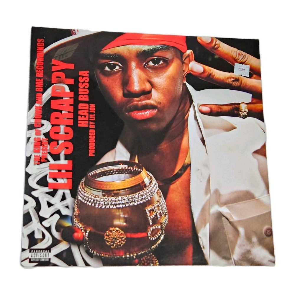Lil’ Scrappy Head Bussa 12″ Vinyl Single 2003 Warner Brothers Records Pre-Owned